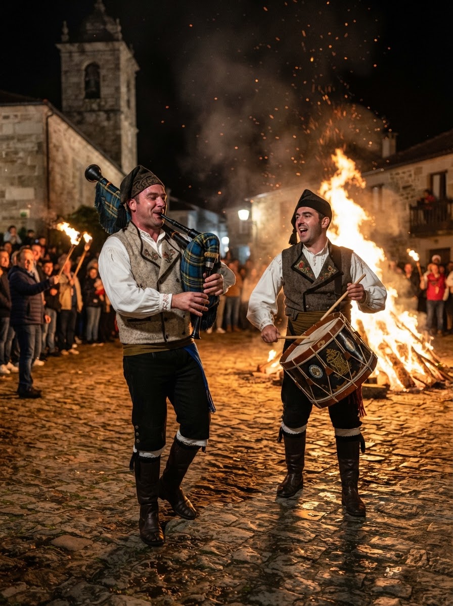Duo de Gaiteiros e Bombo
