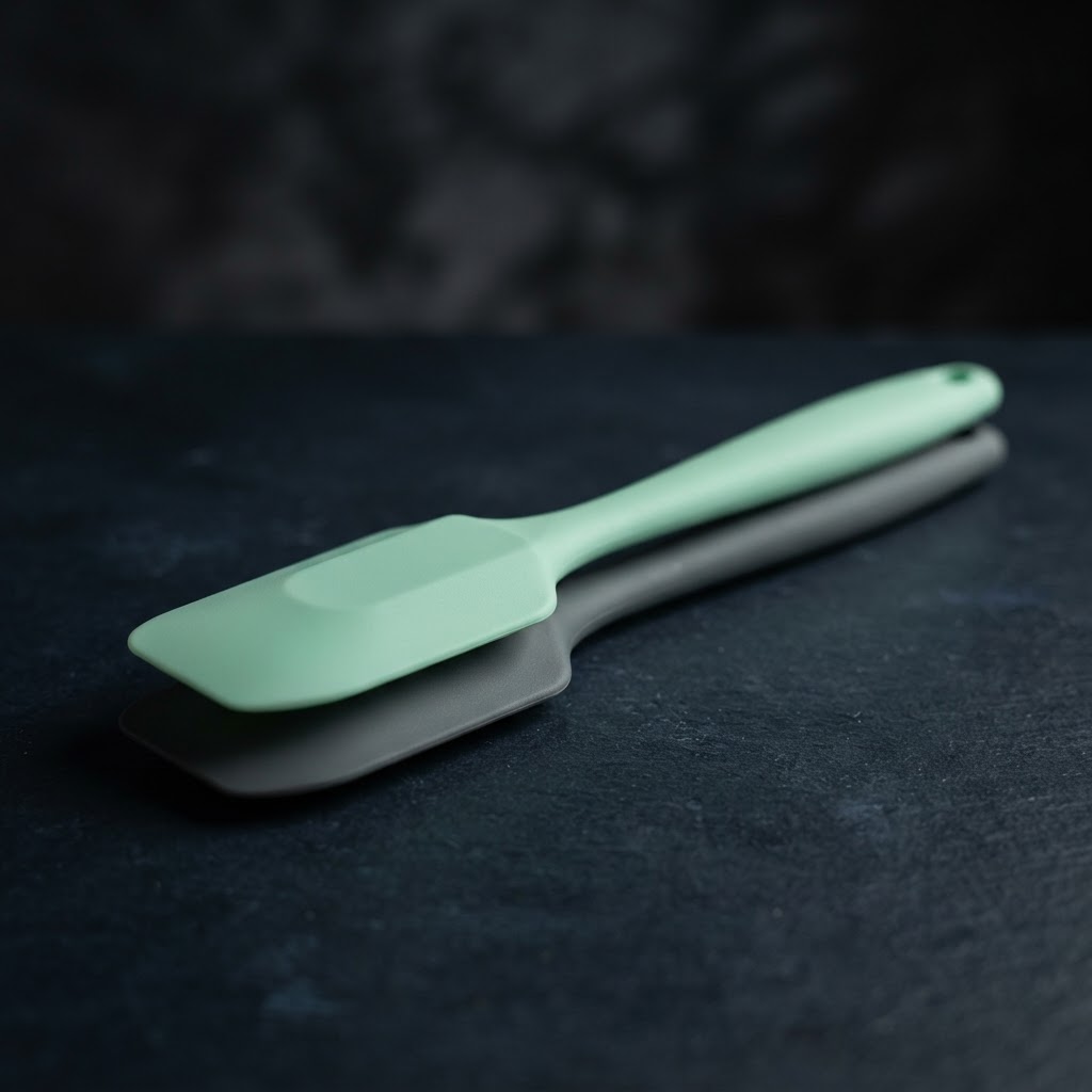 kitchen still life: Silicone spatula set