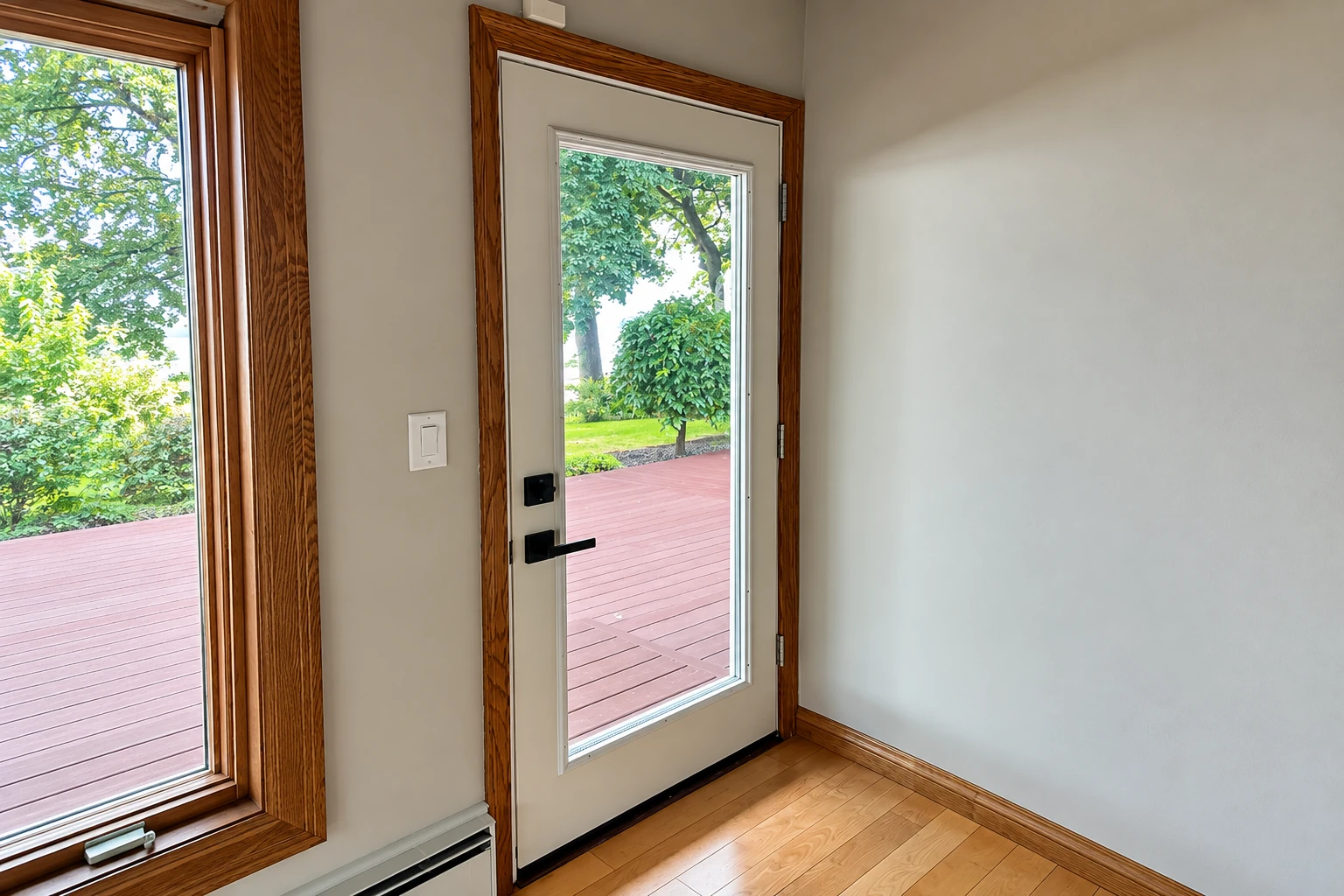 Patio Door & Custom Interior Trim