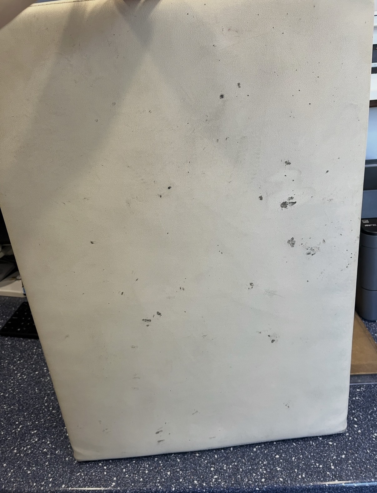 Before Patient Pads cleaning