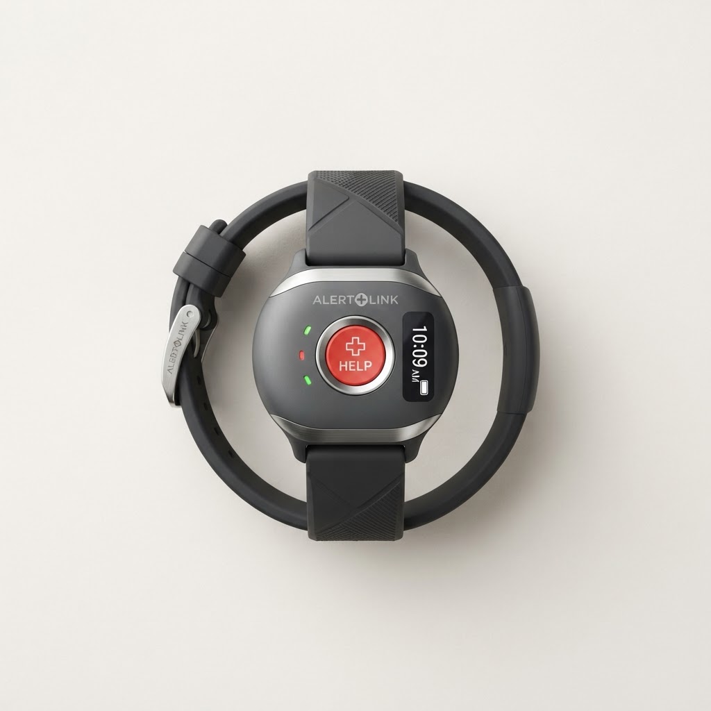 SOS BRACELET WITH CENTRAL STATION