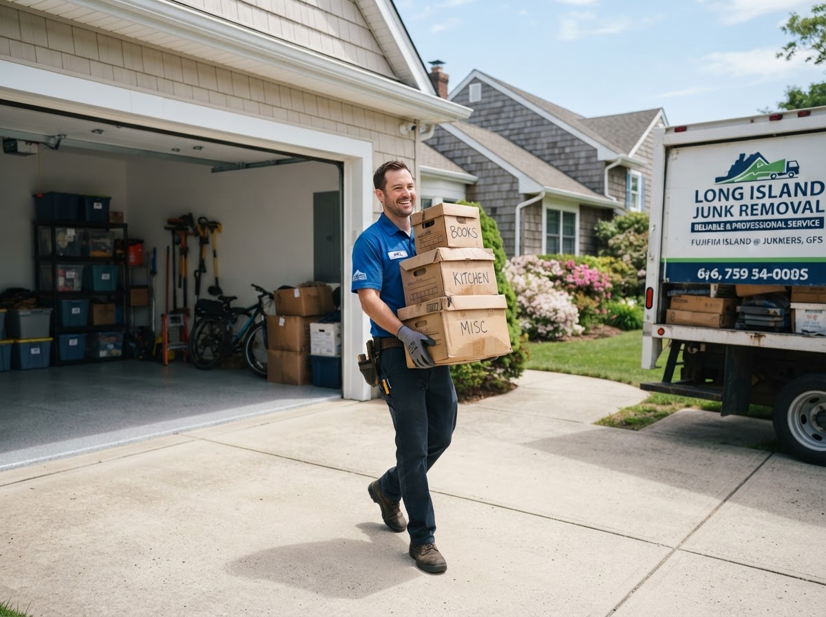 Garage Cleanout service on Long Island — Time To Junk It