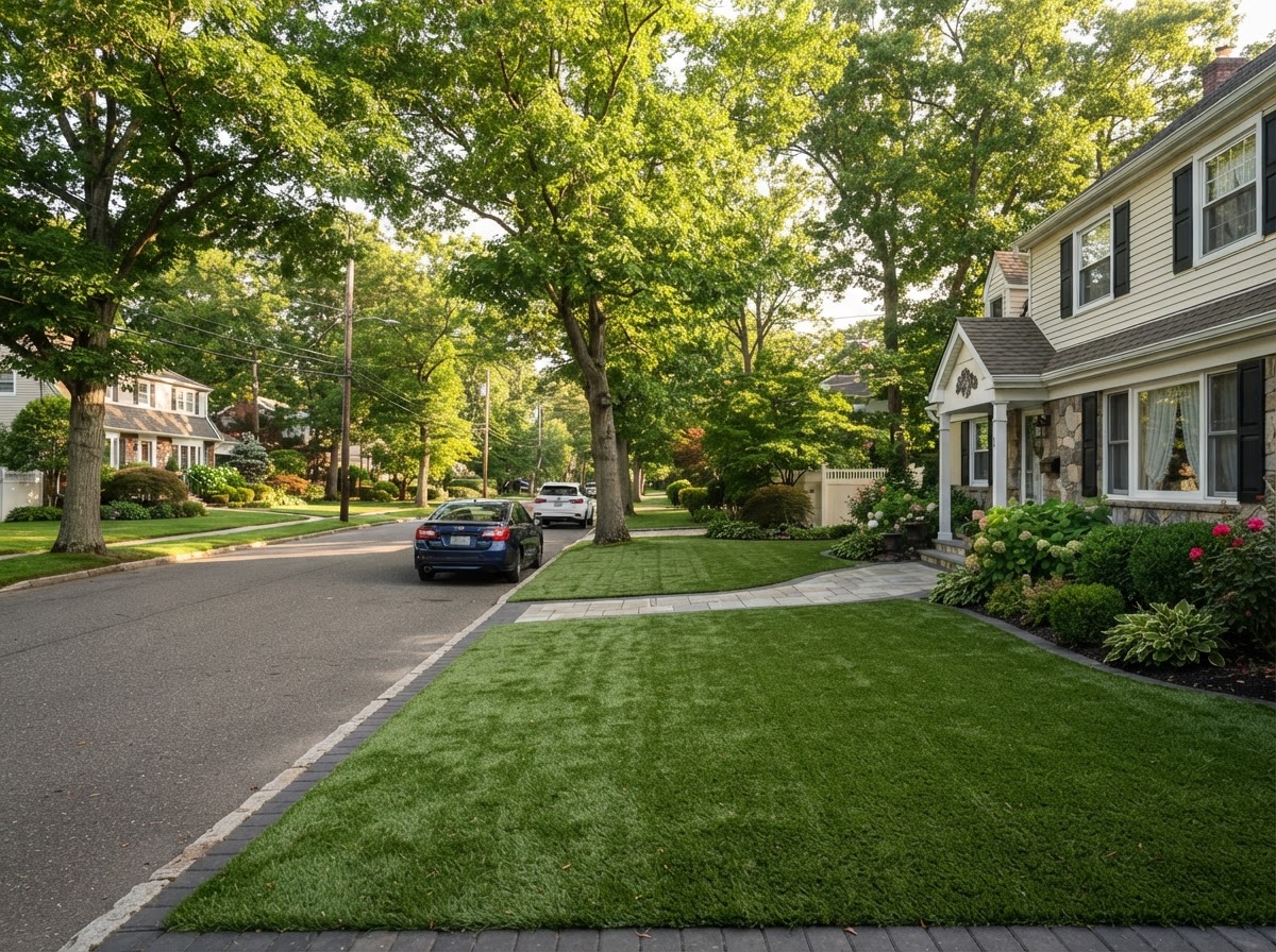 Artificial grass services for Garden City NY homes