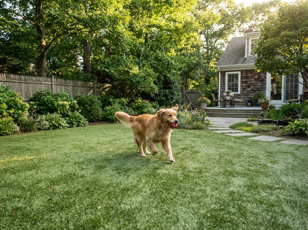 Pet turf installation in Garden City NY