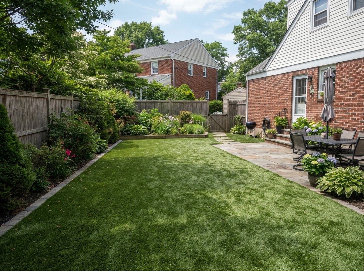 Artificial grass installation in Lynbrook NY