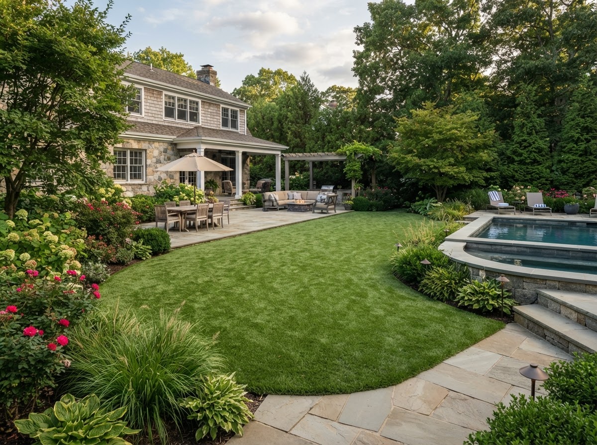 Artificial grass installation in Manhasset NY