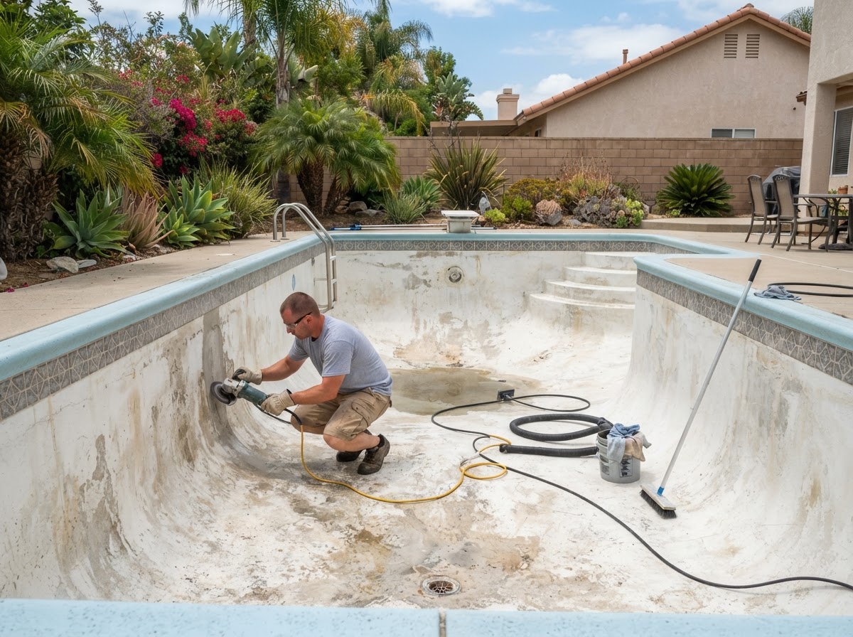 Professional specialty pool cleaning service in Bellflower California