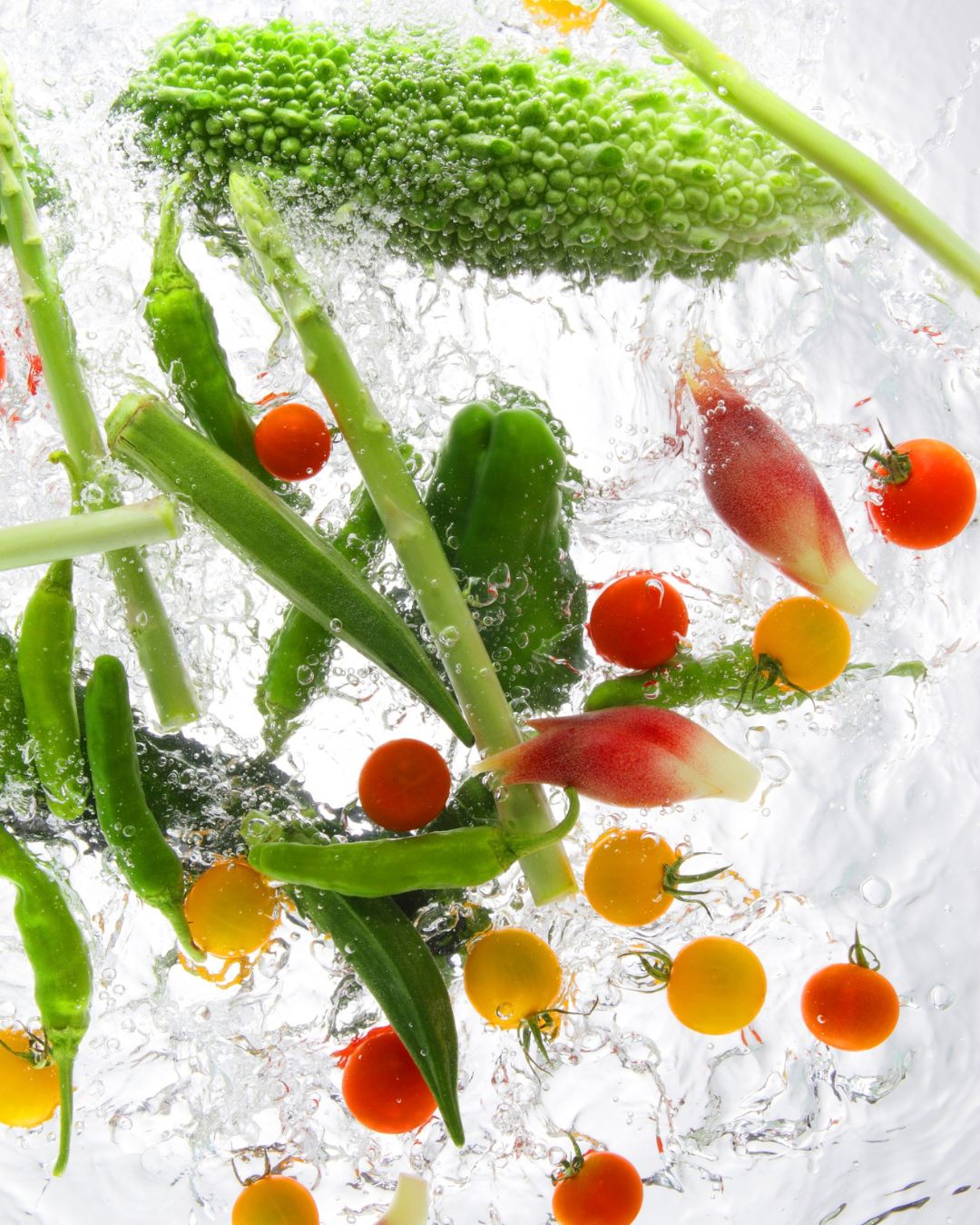 Fresh Vegetables in Water