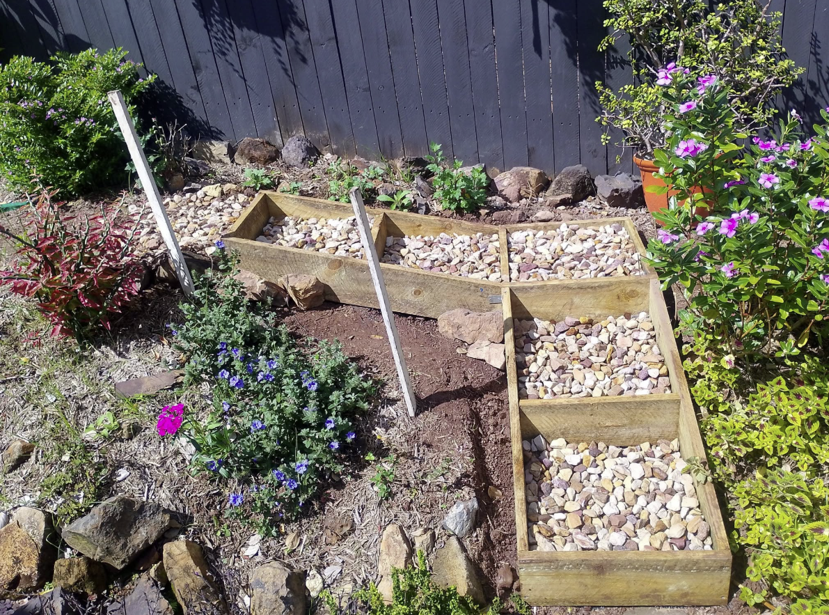 Garden maintenance by J.A.H - flowering garden beds with lush greenery, Sunshine Coast