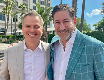 Drs. Matthew Dairman and Chris Milkie, founders of geniusDPM
