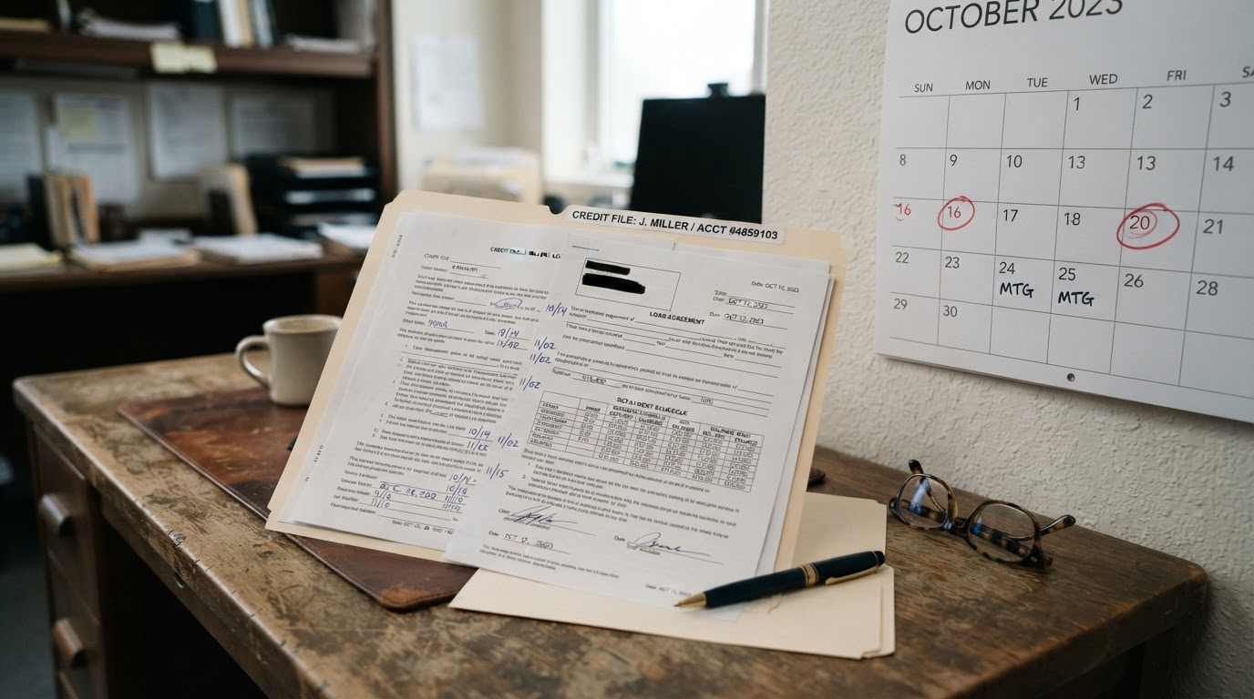 Lender wait times following a default