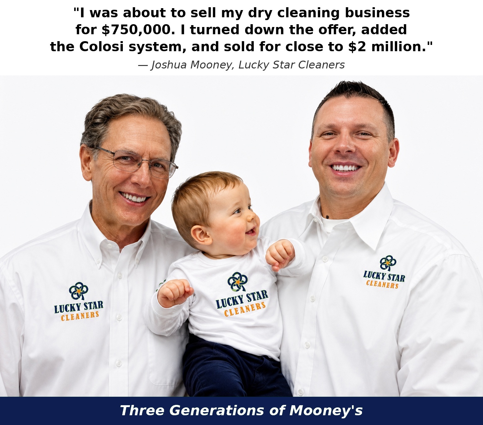 Testimonial from Joshua Mooney - Lucky Star Cleaners
