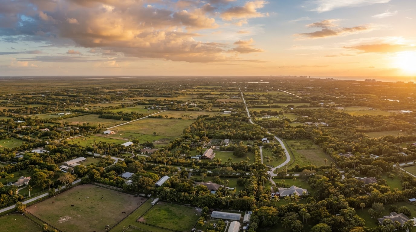 Loxahatchee, Florida cityscape
