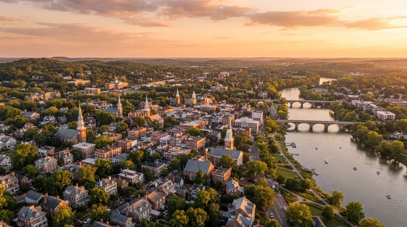 Fredericksburg, Virginia cityscape