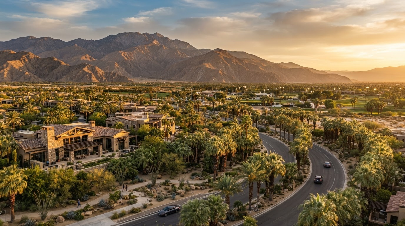 Indio, California cityscape