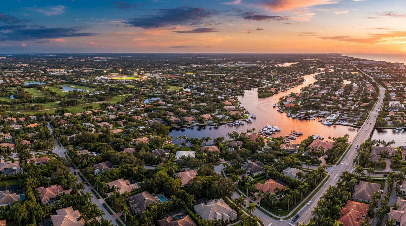 Port St. Lucie, Florida cityscape
