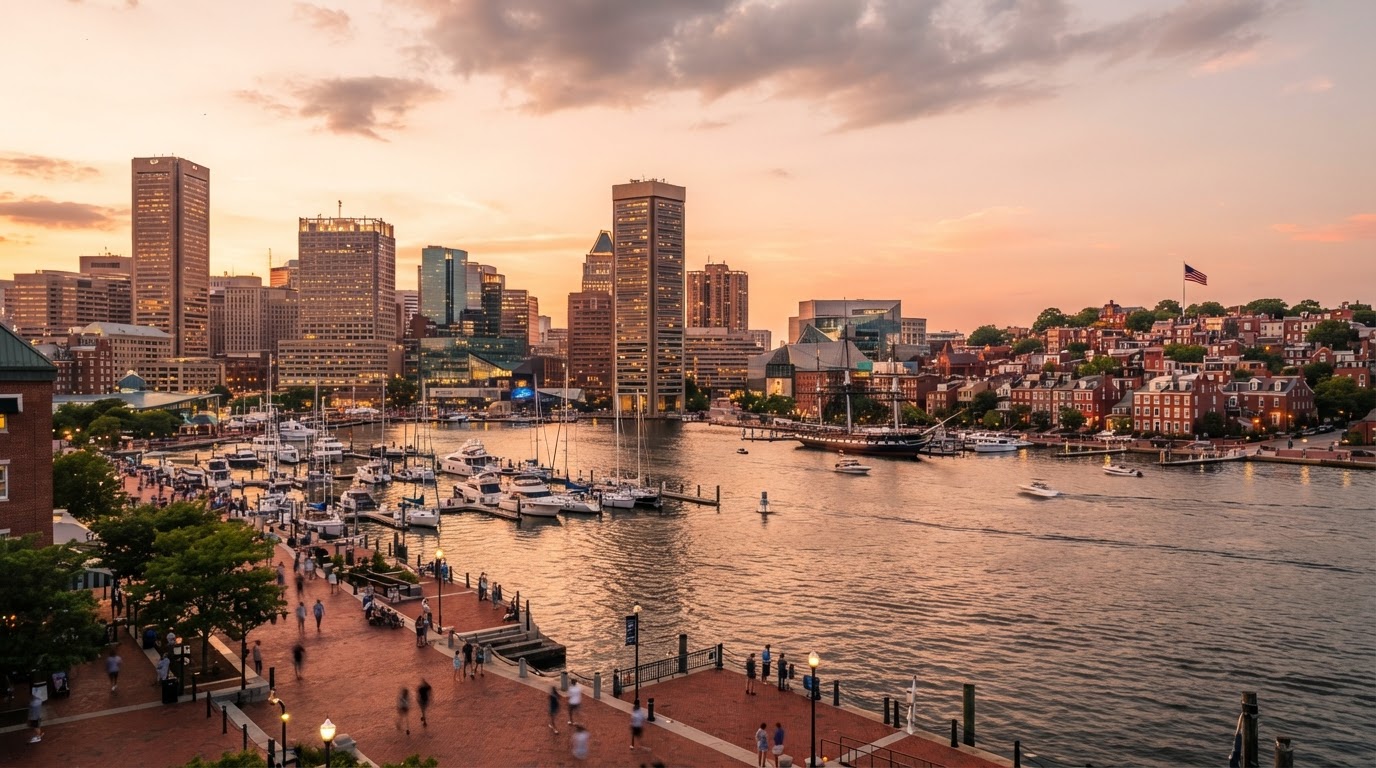Baltimore, Maryland cityscape