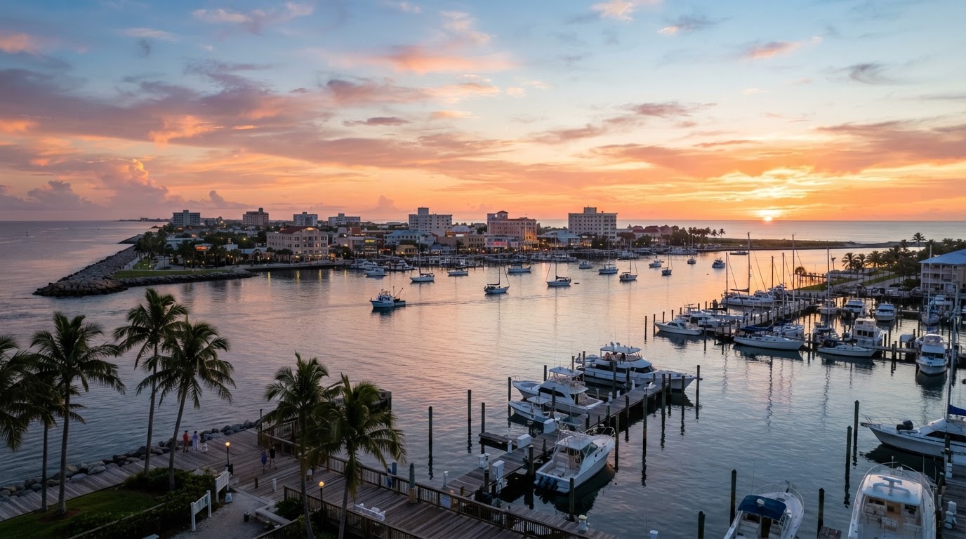 Fort Pierce, Florida cityscape