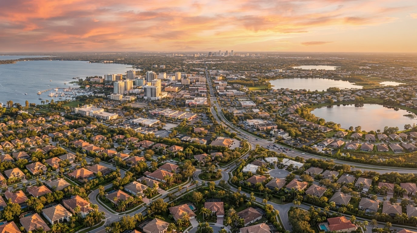 Kissimmee, Florida cityscape