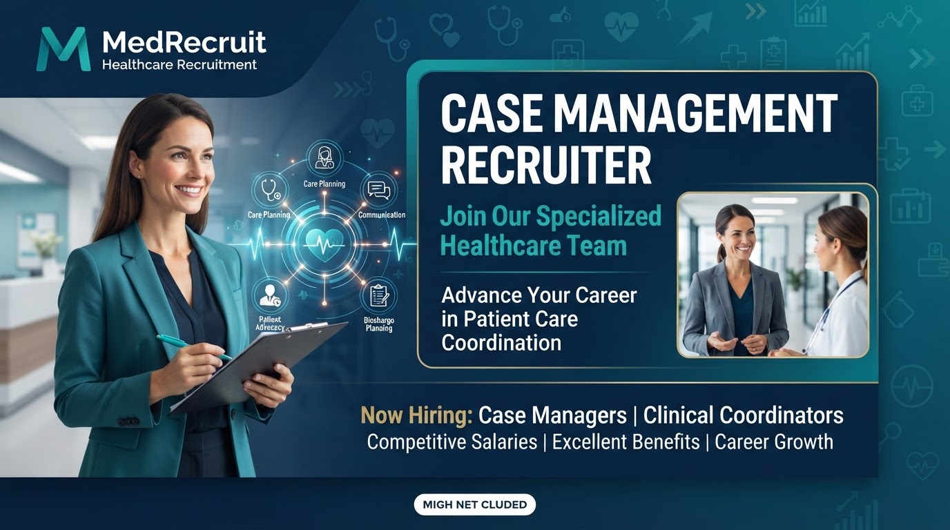 Case Management Recruiter — specialized healthcare recruitment