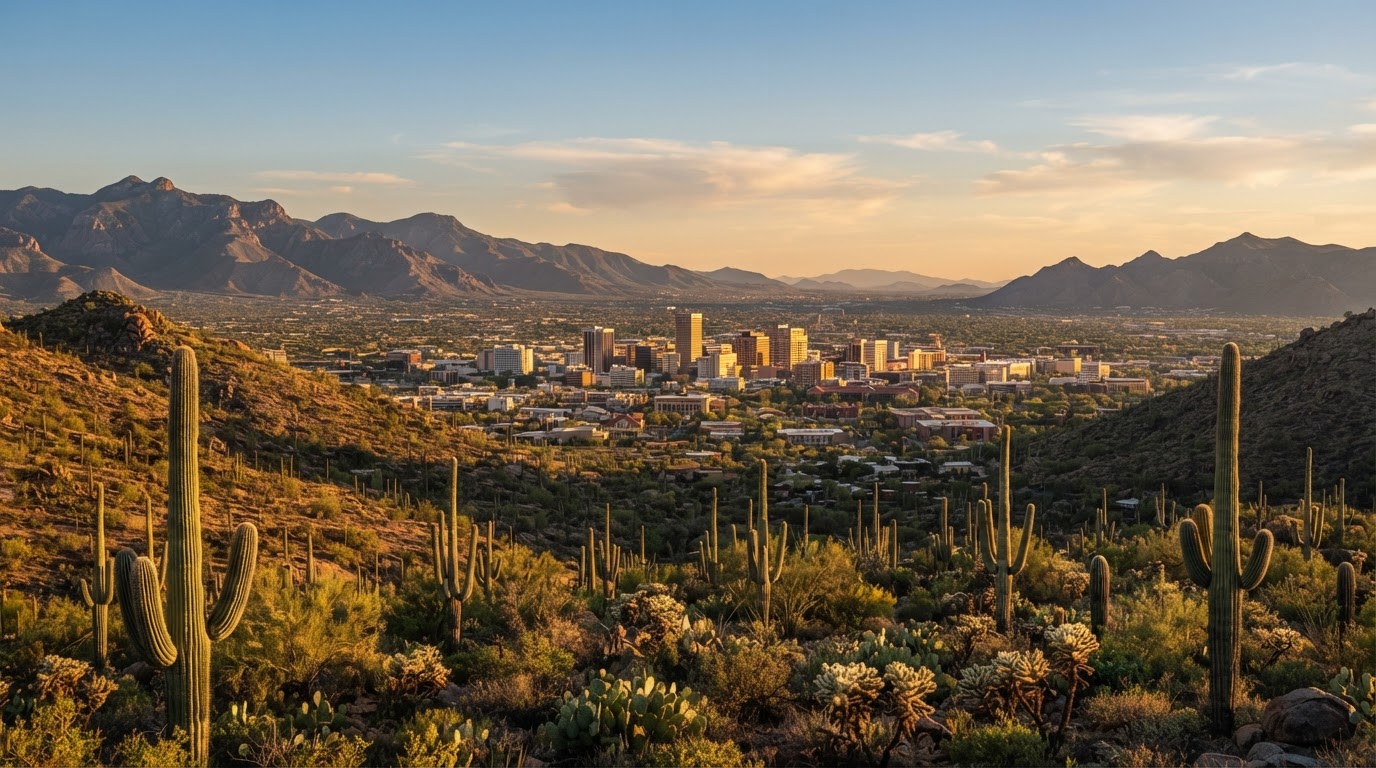Tucson, Arizona cityscape