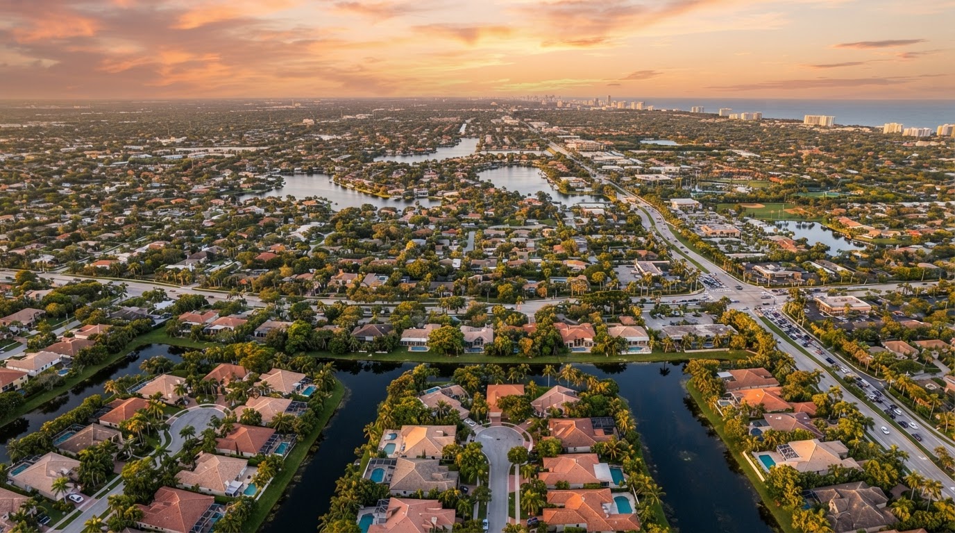Tamarac, Florida cityscape