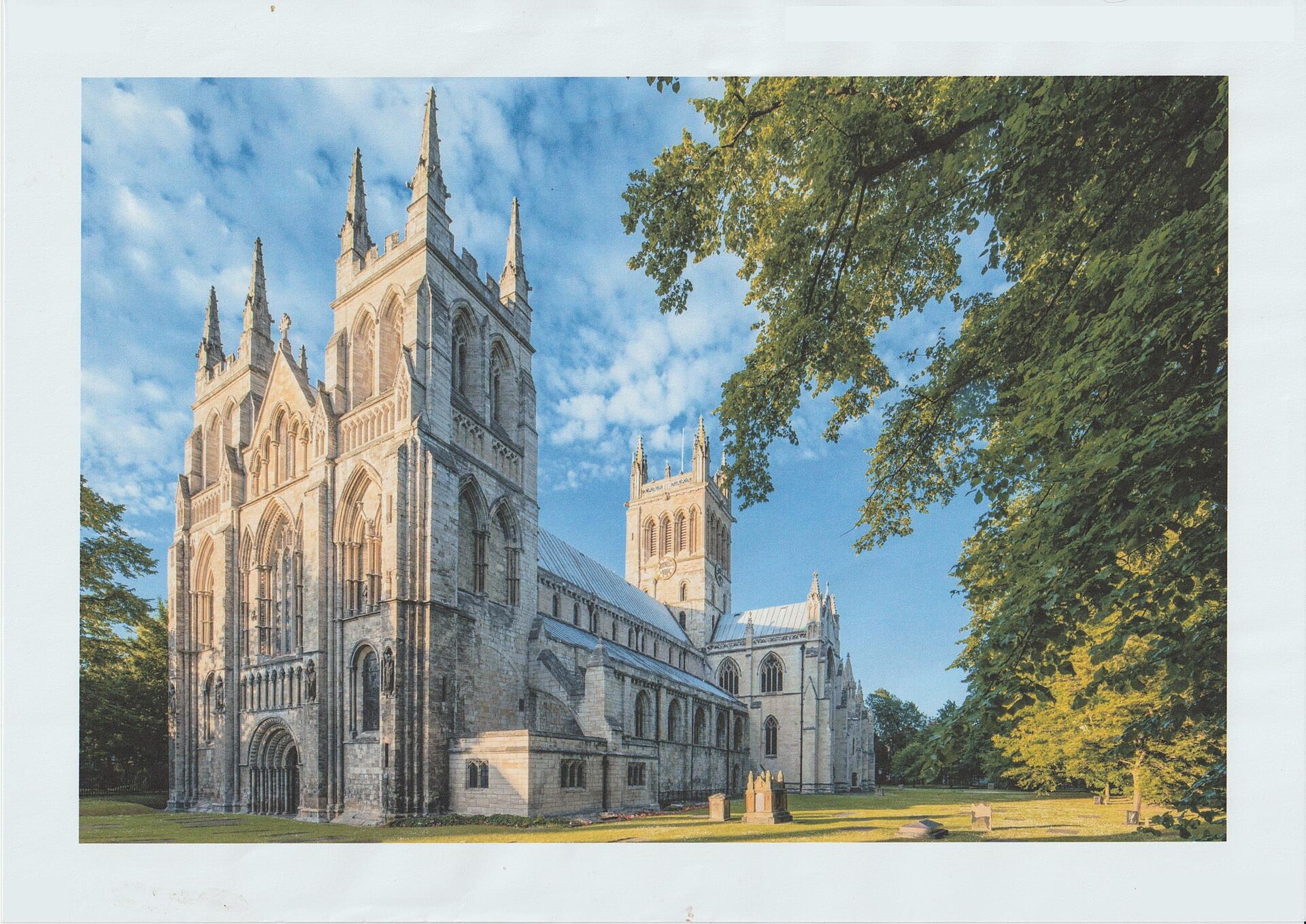 Selby Abbey, a landmark in Selby