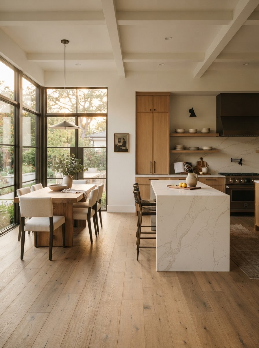 Storyboard frame — Kitchen