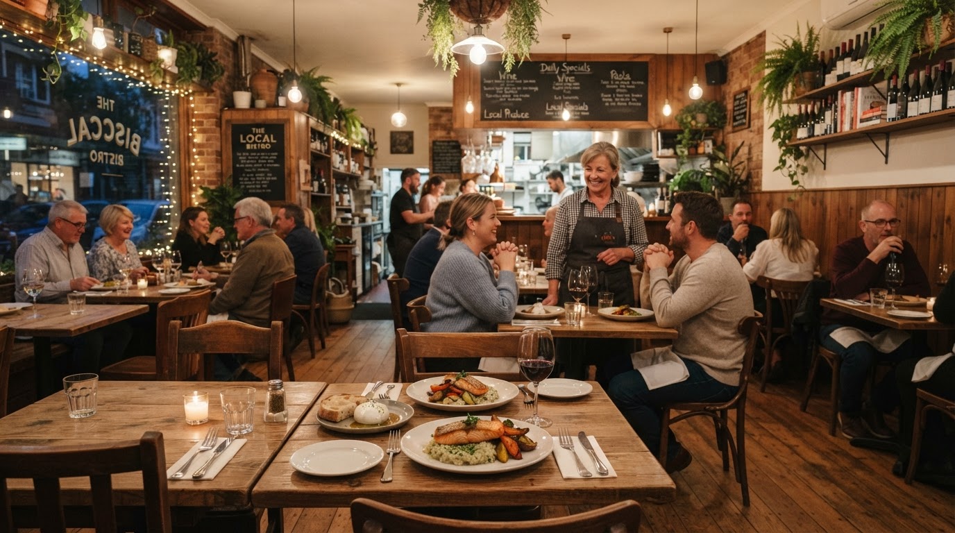 Neighborhood restaurant — demonstration concept