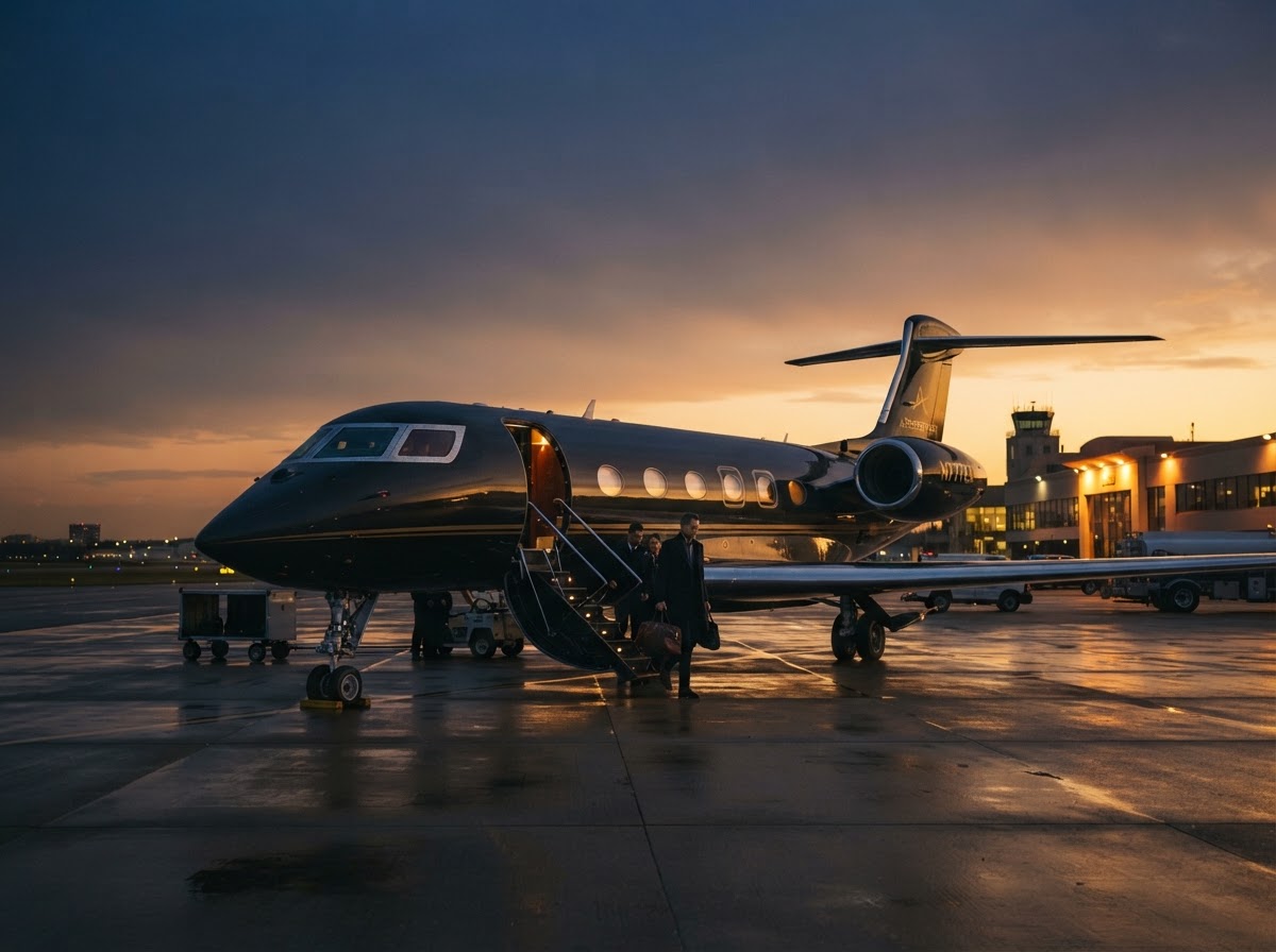 Private Aviation — higher-value asset demonstration