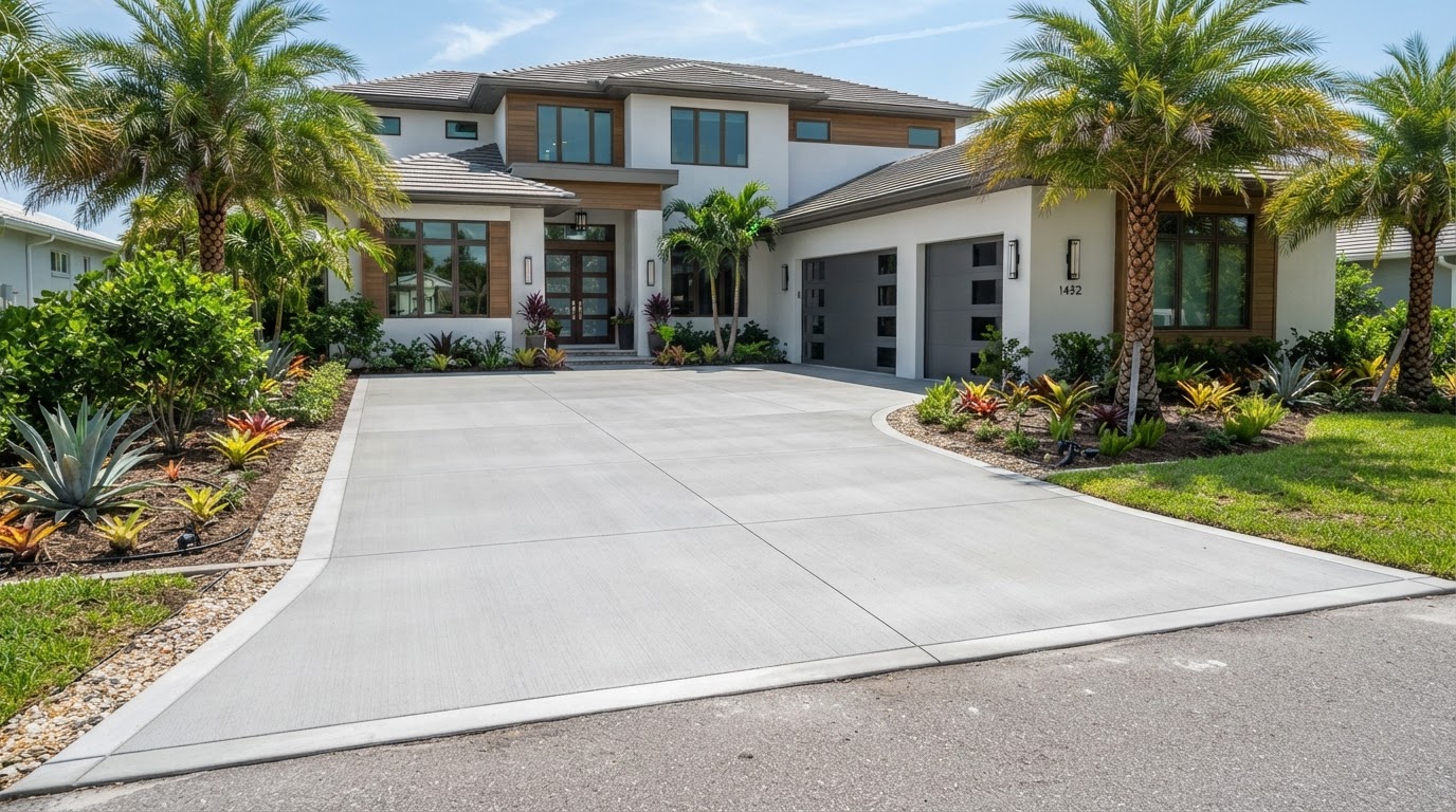 Concrete Driveways in Tampa, Florida