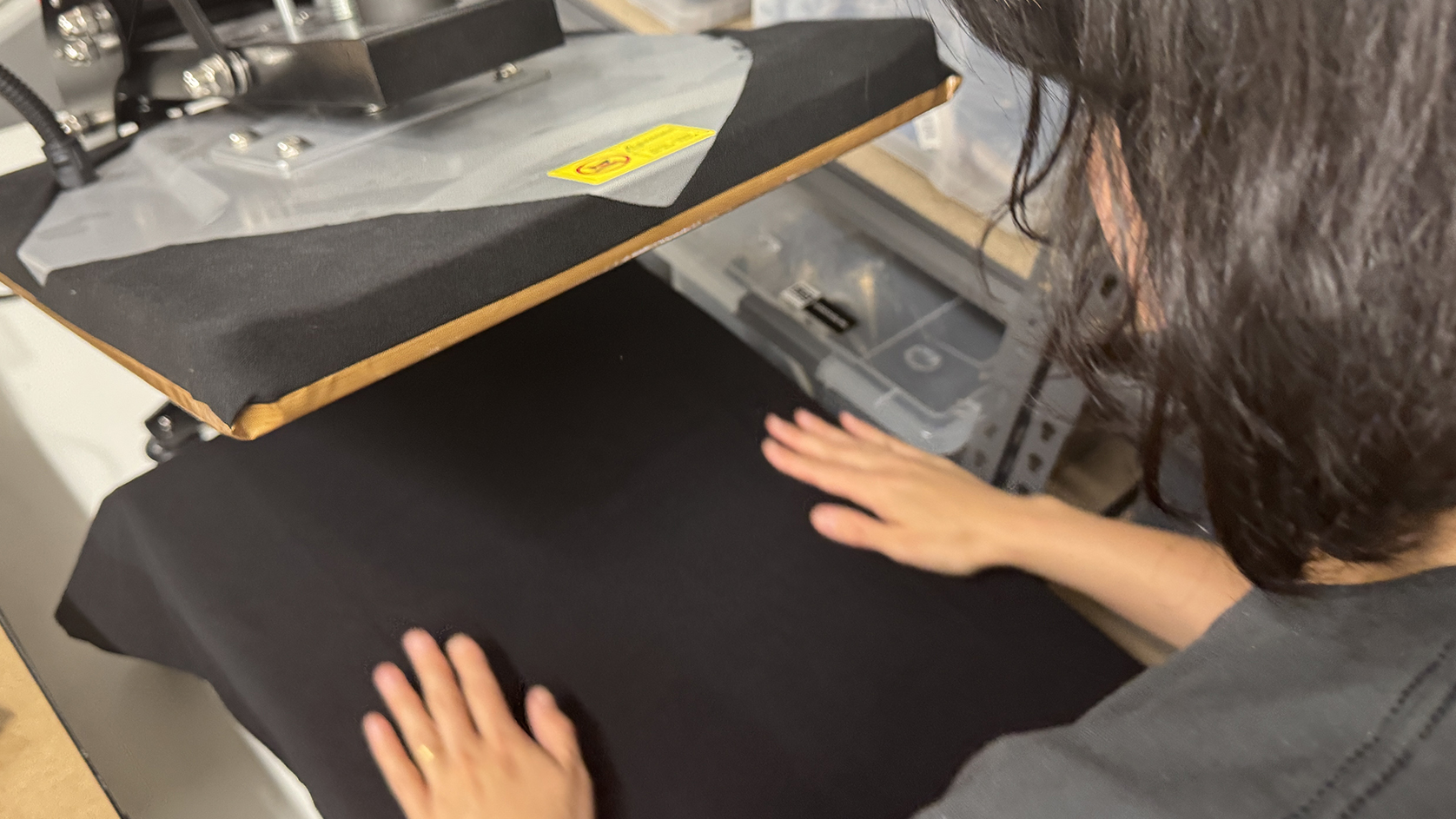 Garment Heat Pressing & Pre-Treat