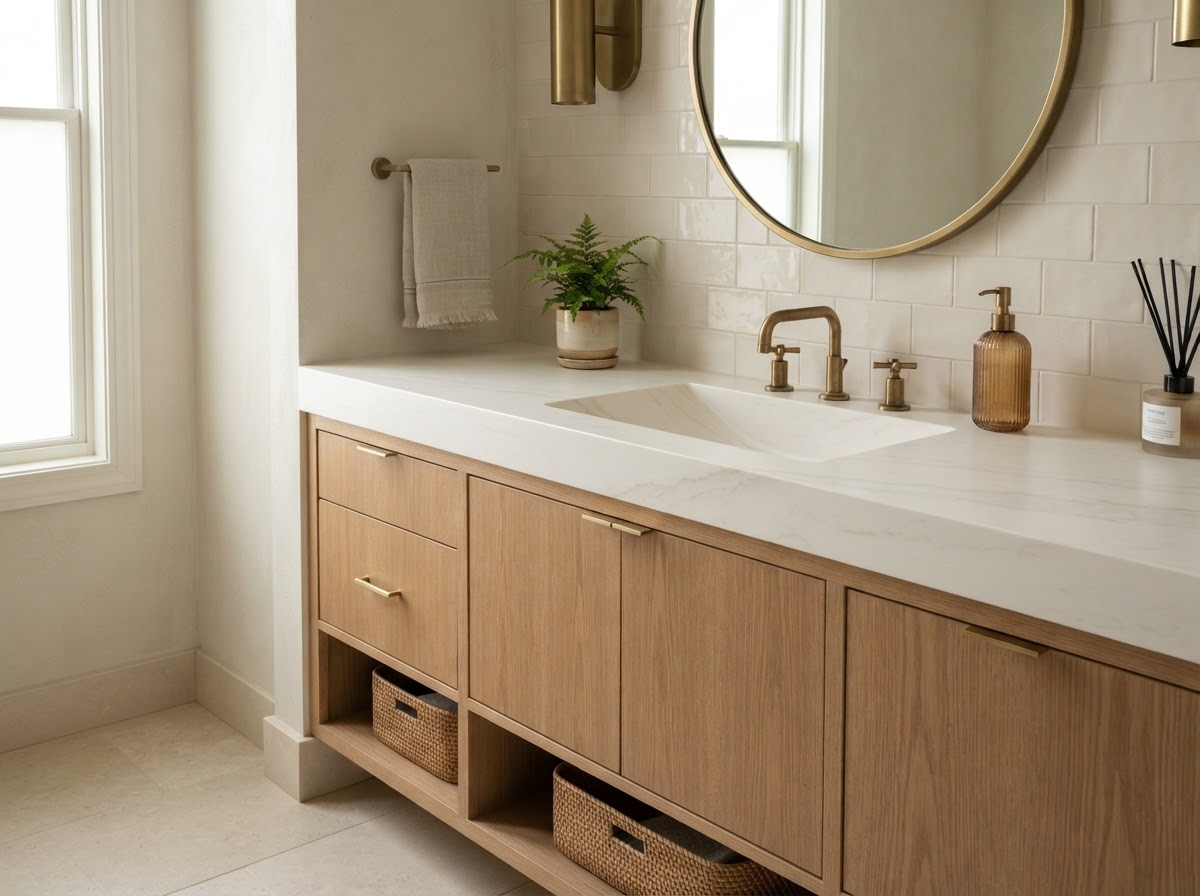 Concept: Warm Travertine in Centennial