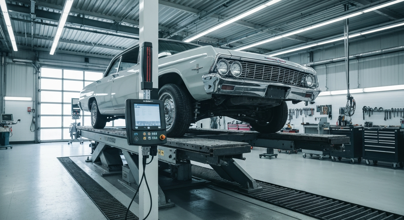 Frame straightening and structural repair at Perez Auto Body in Salinas, CA