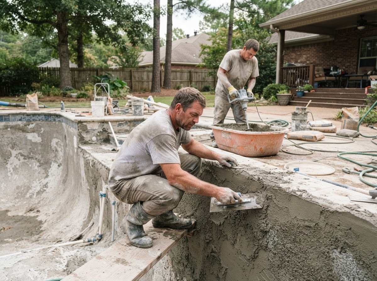 Pool resurfacing service in Henderson Kentucky