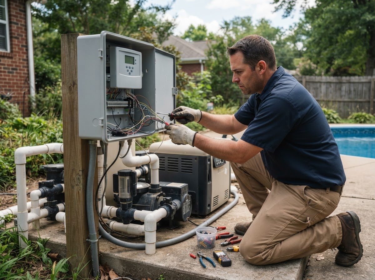 Pool automation service in Henderson Kentucky