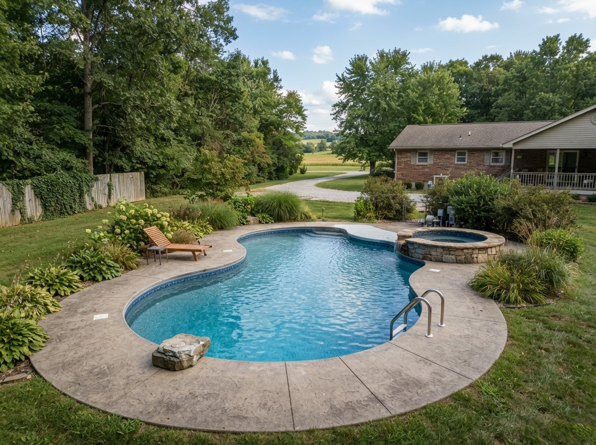 Residential swimming pool service for Chandler Indiana homeowners