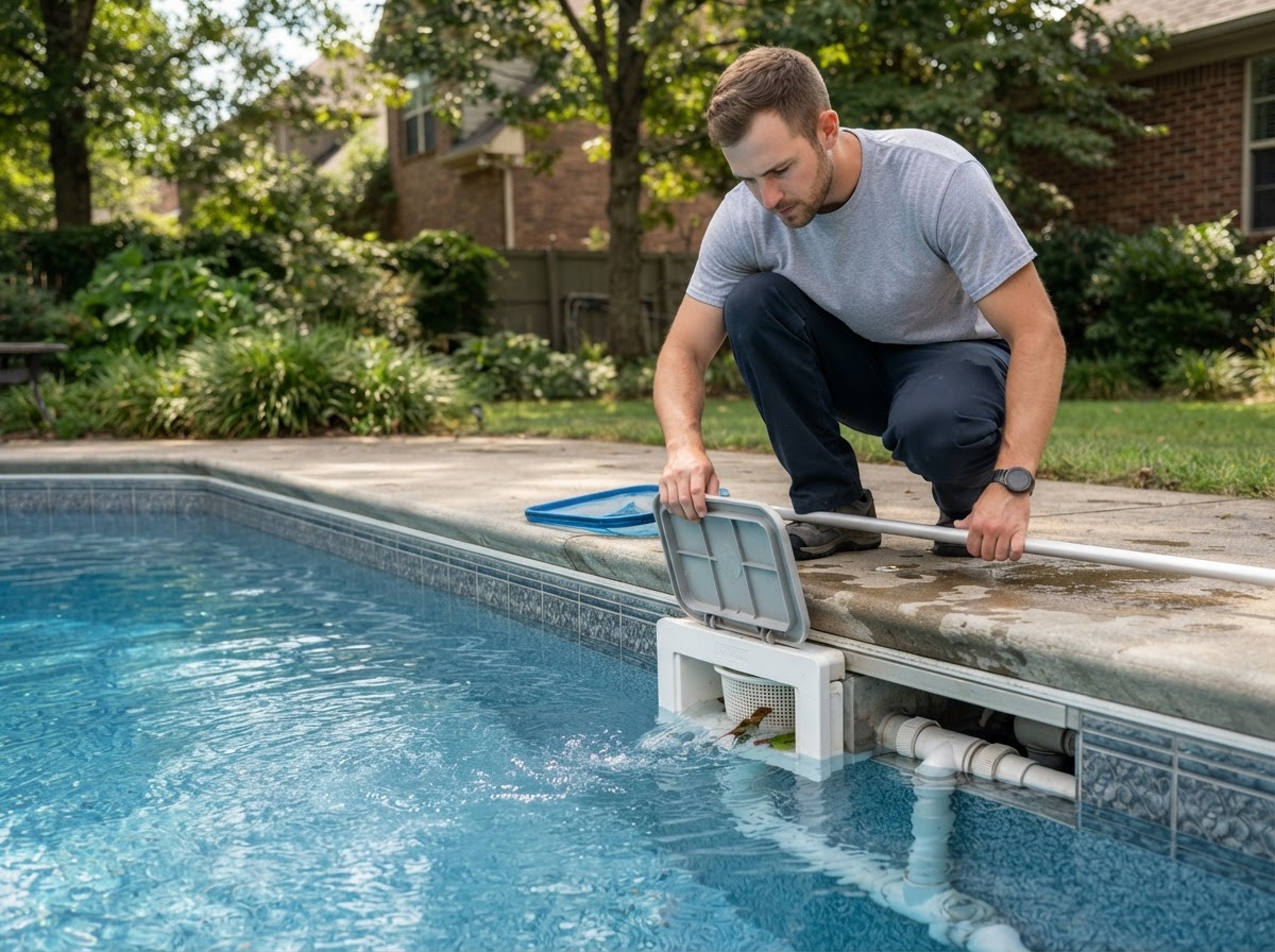 Residential pool maintenance and water care in Henderson Kentucky