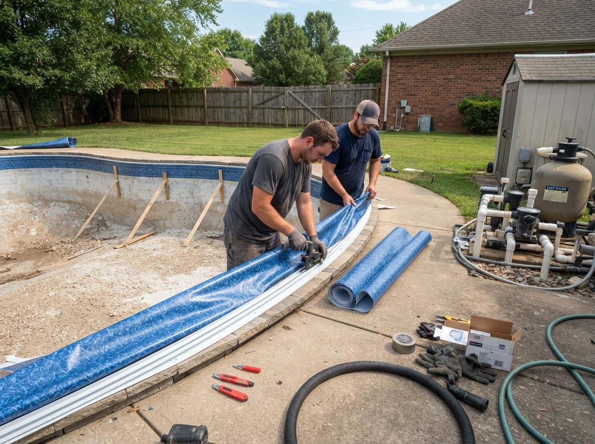 Residential pool renovation and modernization service