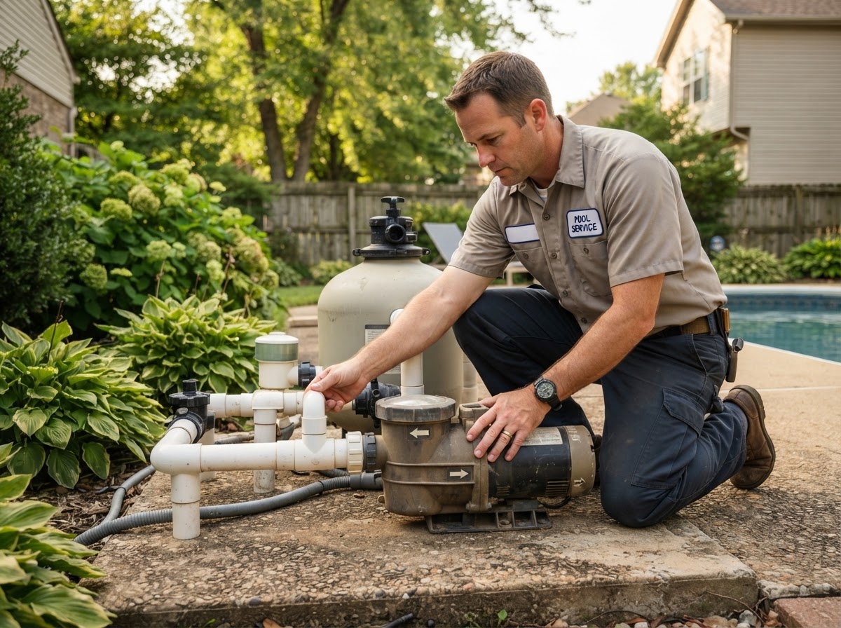 Professional pool pump repair in Henderson Kentucky