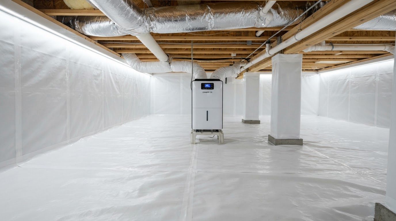 Crawlspace Encapsulation & Moisture Control