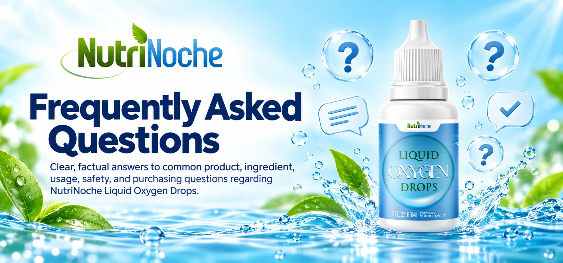 Frequently Asked Questions - NutriNoche Liquid Oxygen Drops