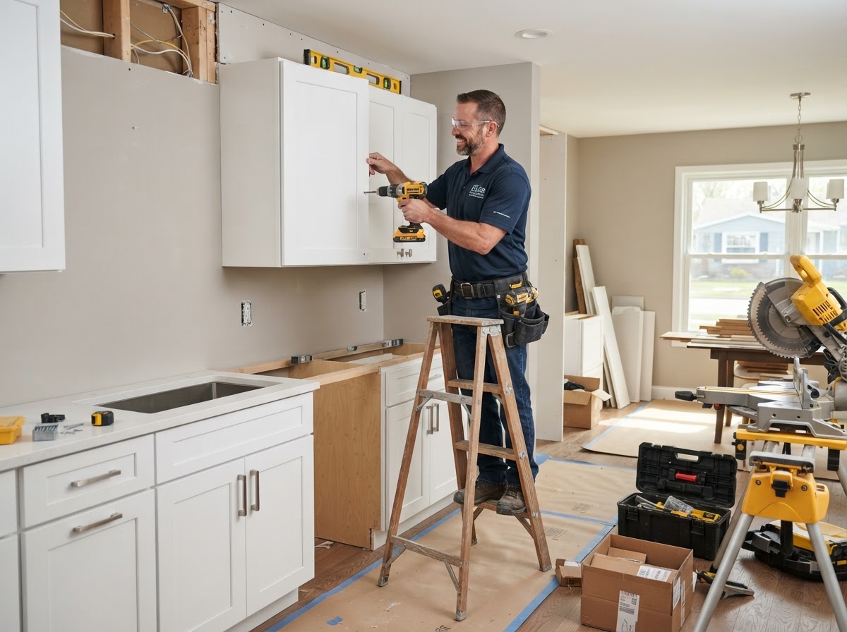 Remodeling Contractors professional service business — website, CRM, and AI receptionist system by Benchmark Blueprint