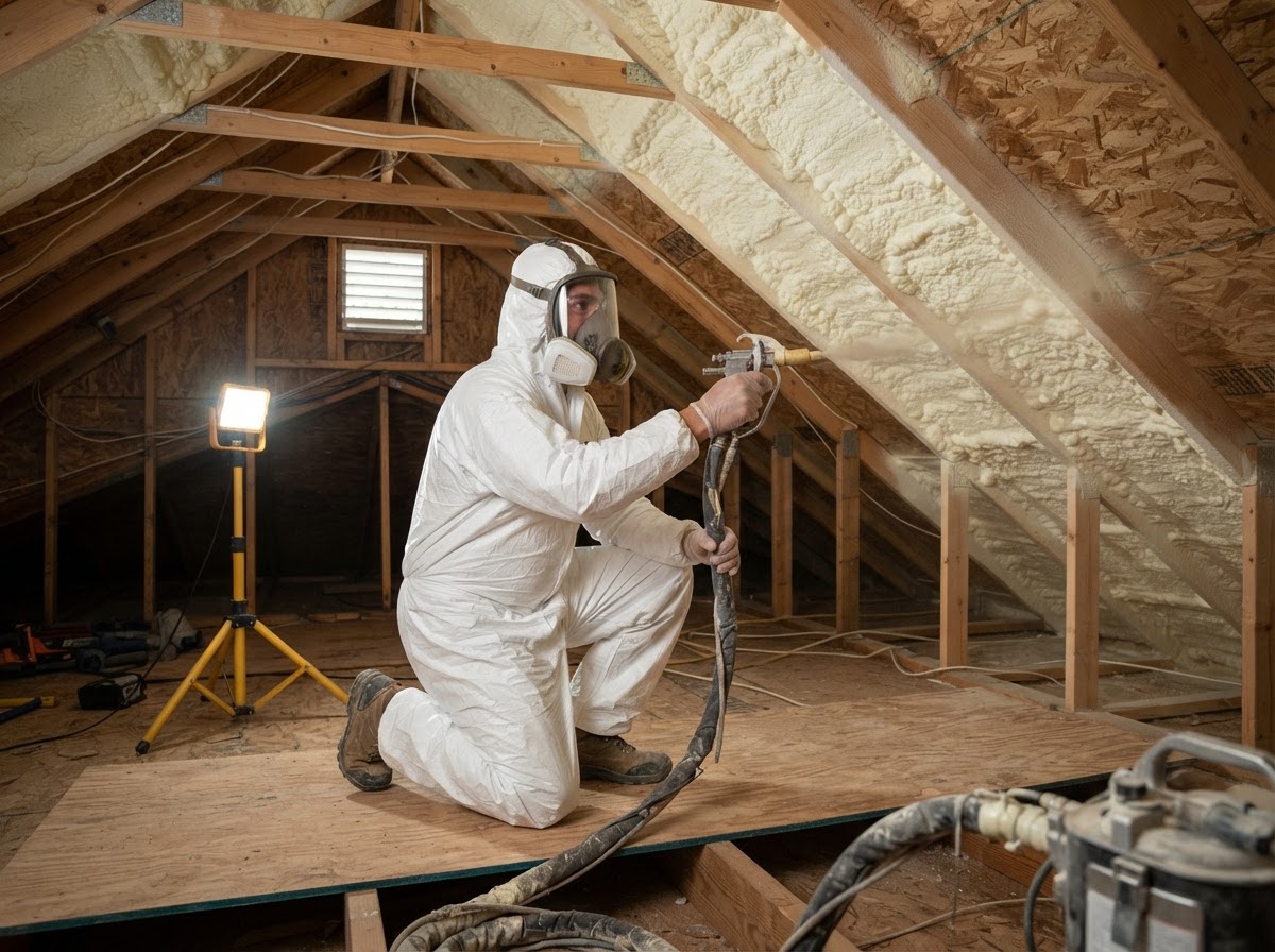 Insulation Contractors professional service business — website, CRM, and AI receptionist system by Benchmark Blueprint