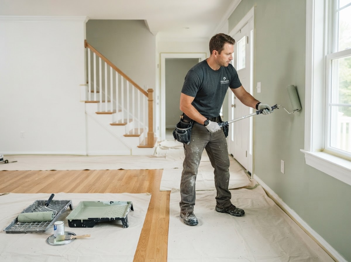 Painting Contractors professional service business — website, CRM, and AI receptionist system by Benchmark Blueprint