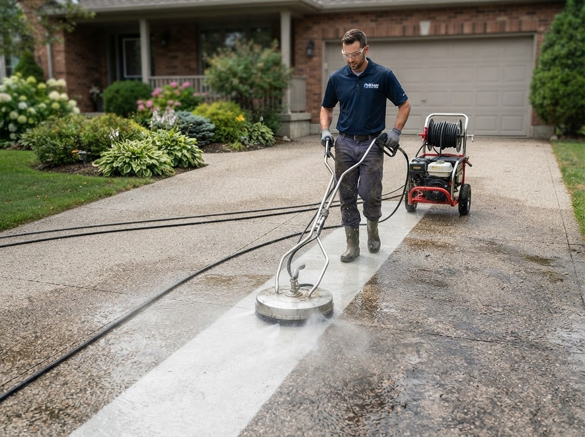 Pressure Washing professional service business — website, CRM, and AI receptionist system by Benchmark Blueprint