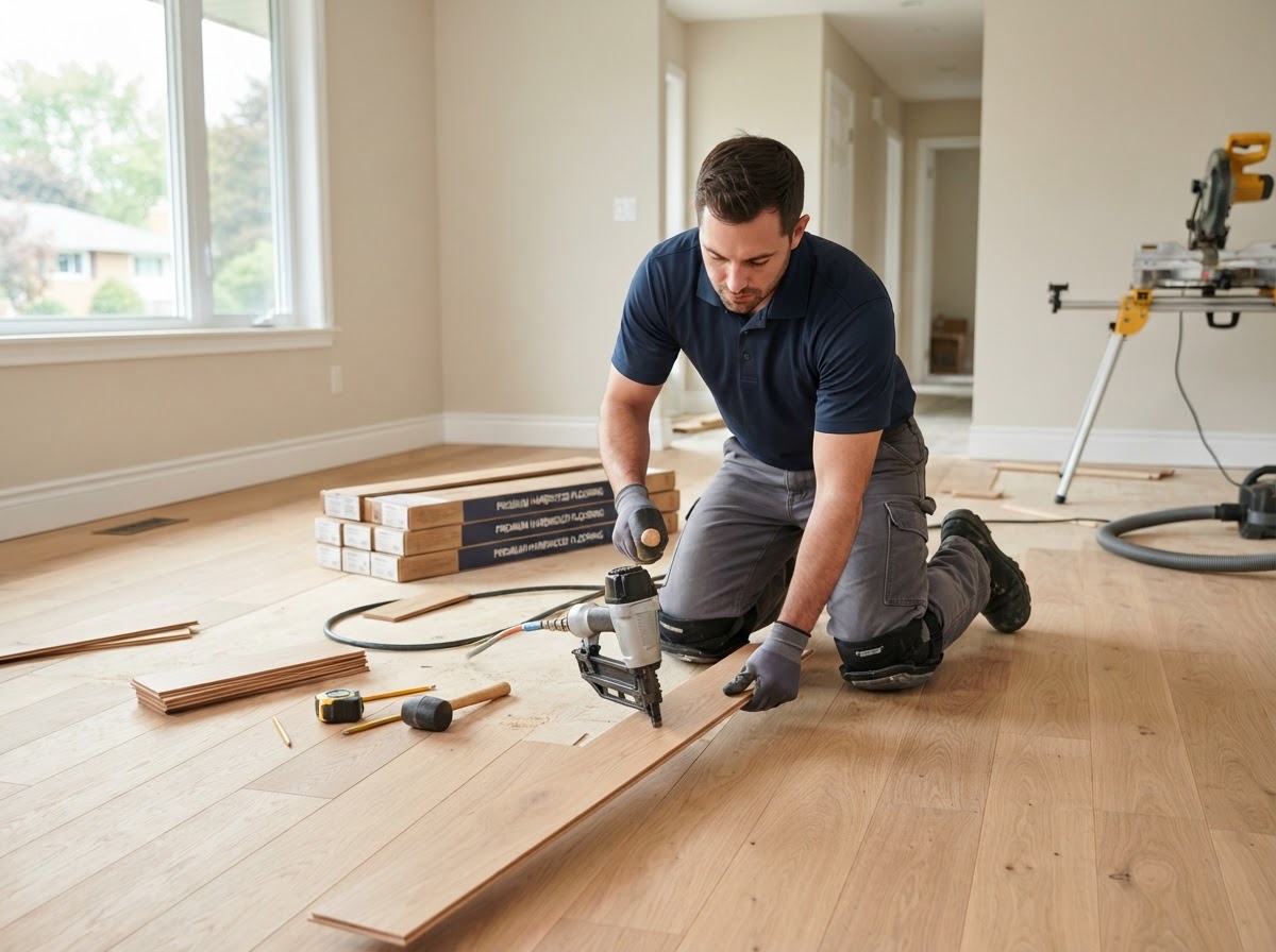 Flooring Companies professional service business — website, CRM, and AI receptionist system by Benchmark Blueprint