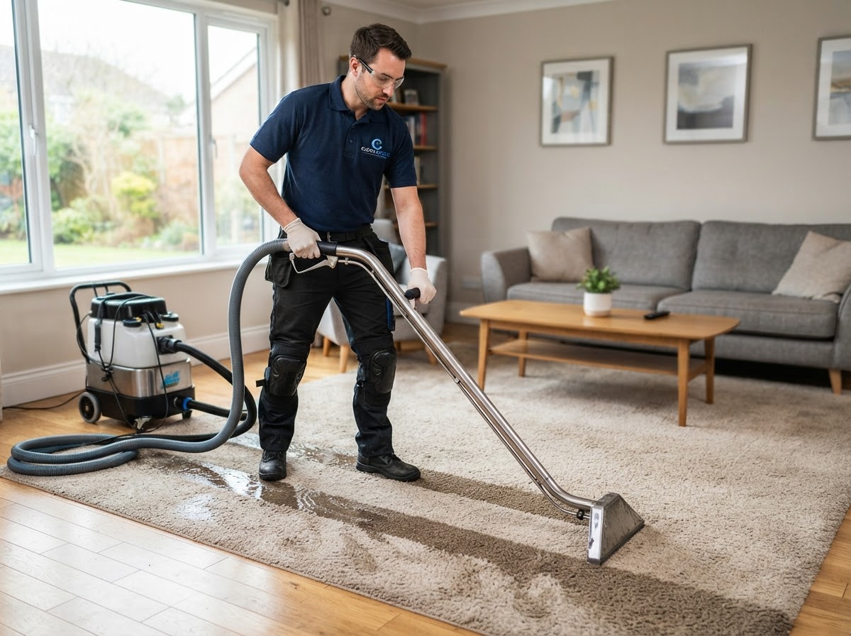 Carpet Cleaning professional service business — website, CRM, and AI receptionist system by Benchmark Blueprint