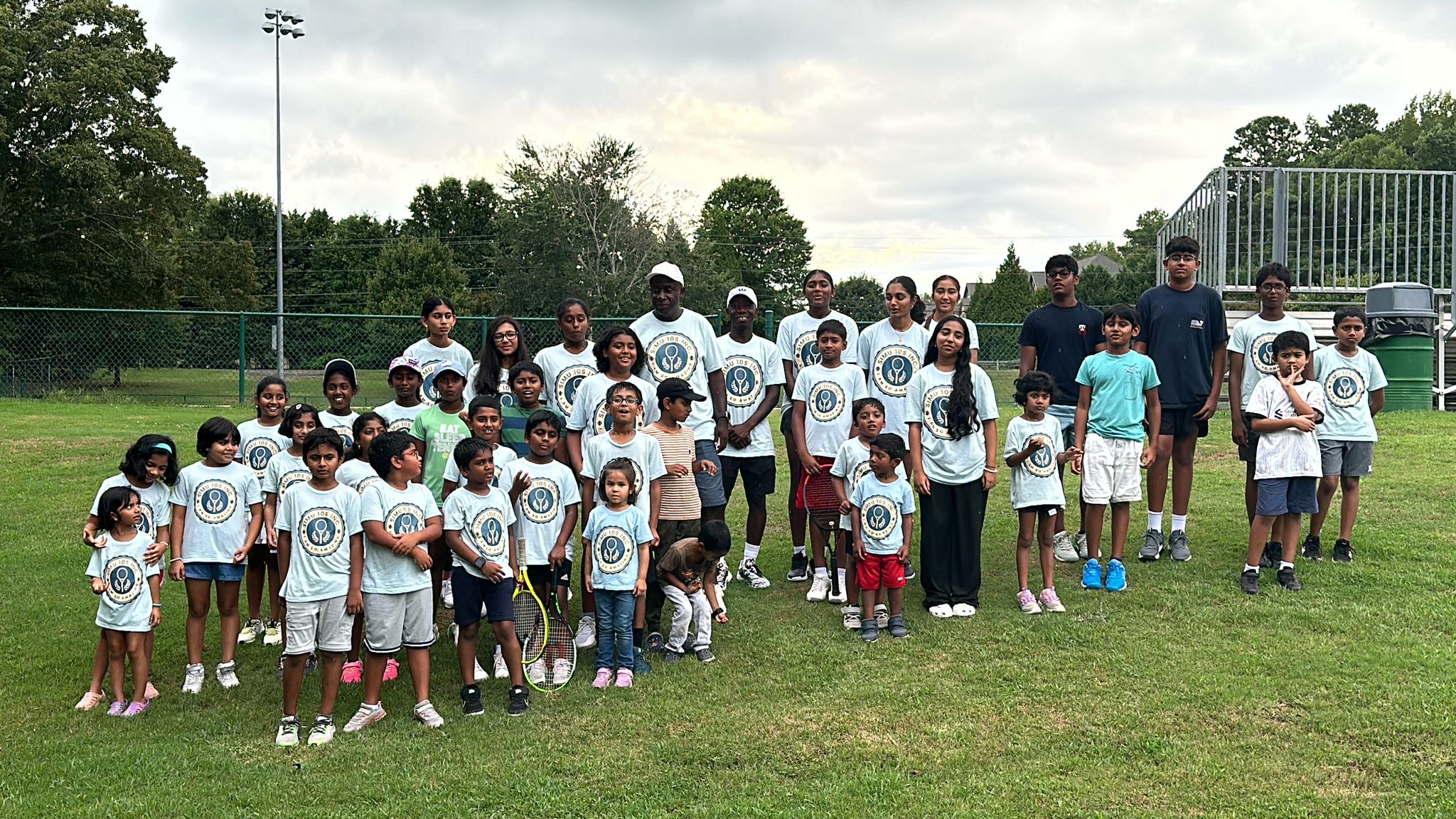 Simunyola Tennis academy players