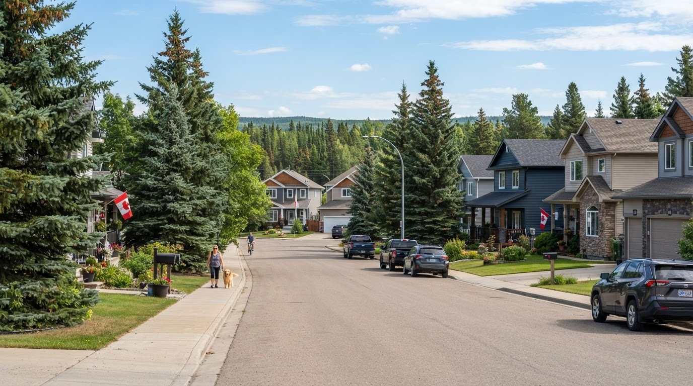 Anzac & Gregoire Lake Fort McMurray neighbourhood